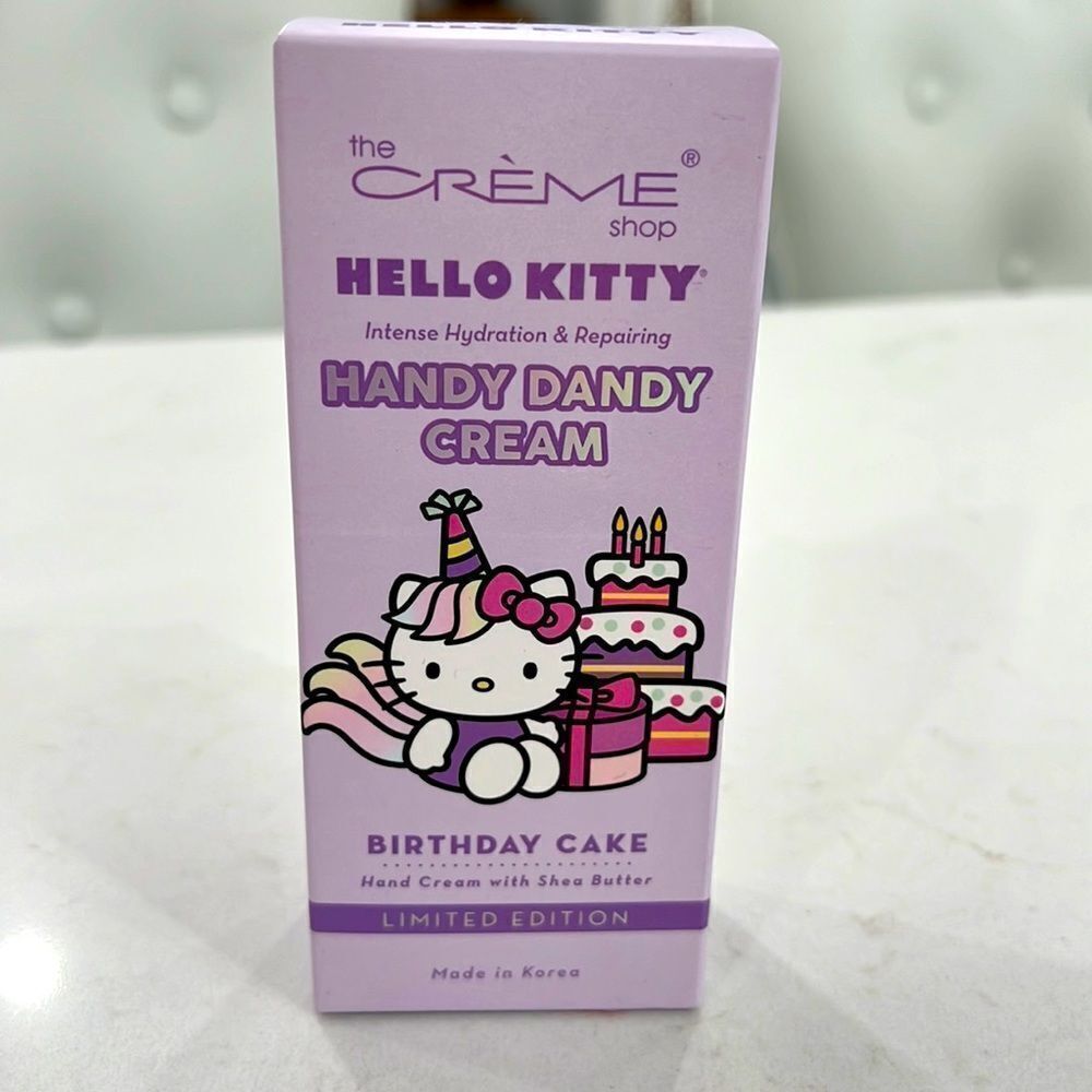 LIMITED EDITION CRÉME SHOP X SANRIO Hello Kitty Birthday Cake Handy D…